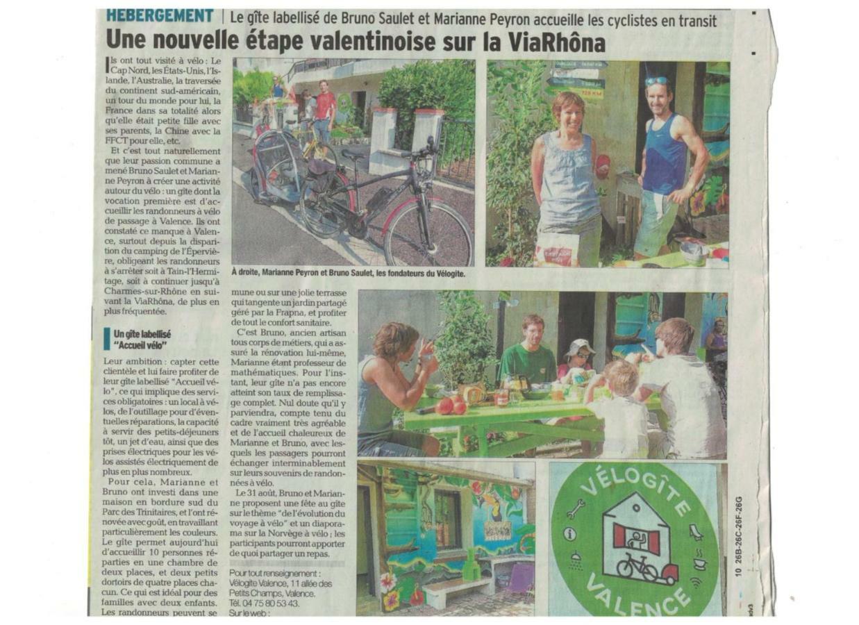 Velo Gite Valence Valence  Exterior foto